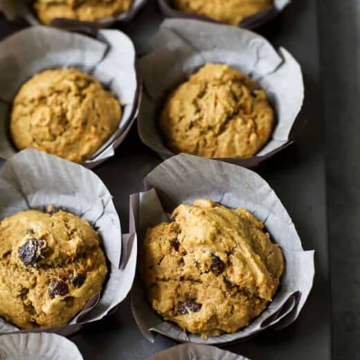 Healthy Carrot Cake Muffins - web-3