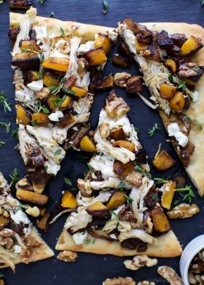 Image of Butternut Squash Chicken Flatbread Pizza