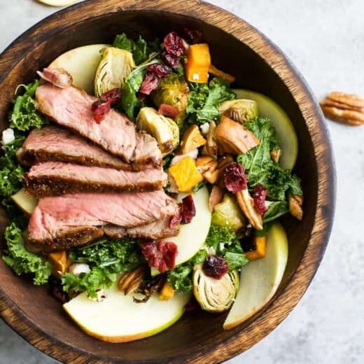 Harvest Steak Salad with Apple Cider Vinaigrette - web-4