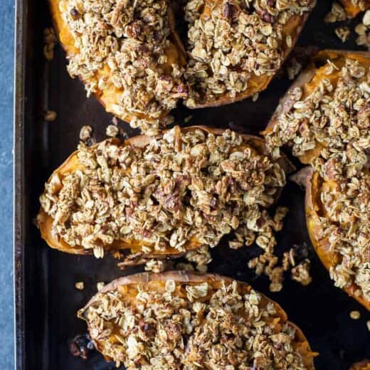 Twice Baked Sweet Potatoes with Oatmeal Pecan Streusel - web-7