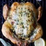 1 hour Garlic Herb Butter Roasted Chicken - web-6