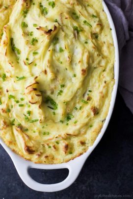 Sour Cream & Chive Mashed Potatoes