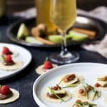 Delicious Sweet & Savory Holiday Appetizer Bites plus effortless entertaining hacks to ensure you have the best holiday party around! Apple Cheddar Bacon Bites + Raspberry Nutella Bites using 34 Degrees crackers are sure to wow the crowd this holiday season! #GatherRound34 #ad #holidays #entertaining