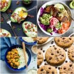 50 of the BEST Healthy Recipes you NEED to make in 2018 - recipes for breakfast, lunch, dinner and dessert. Filled with gluten free recipes, paleo, whole30, vegetarian ... but all absolutely freakin delicious!