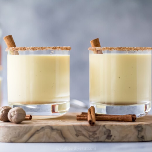 Nutty Holiday Eggnog - Taste And See