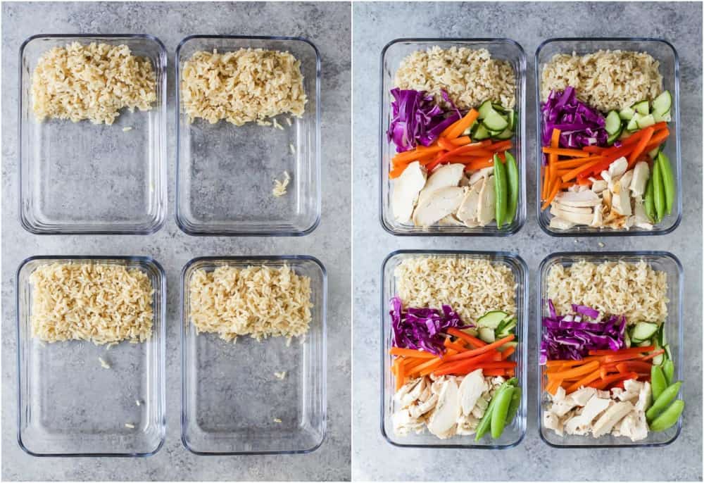 Thai Chicken Lunch Bowls (Meal Prep)