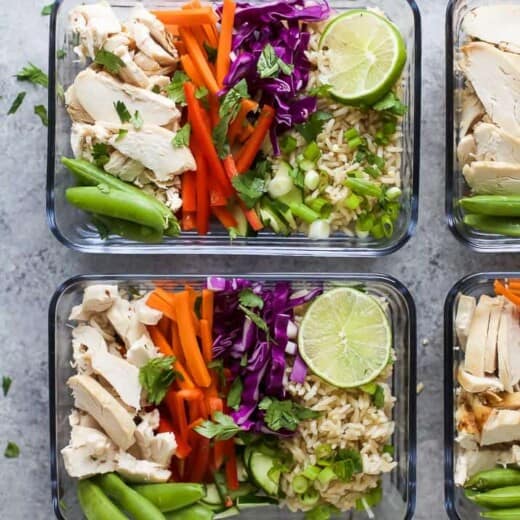 Meal Prep- Thai Chicken Grain Bowl with Peanut Dressing - web-6