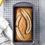 The BEST Healthy Banana Bread Recipe you'll ever need. An easy to make banana bread that's super moist and refined sugar free.