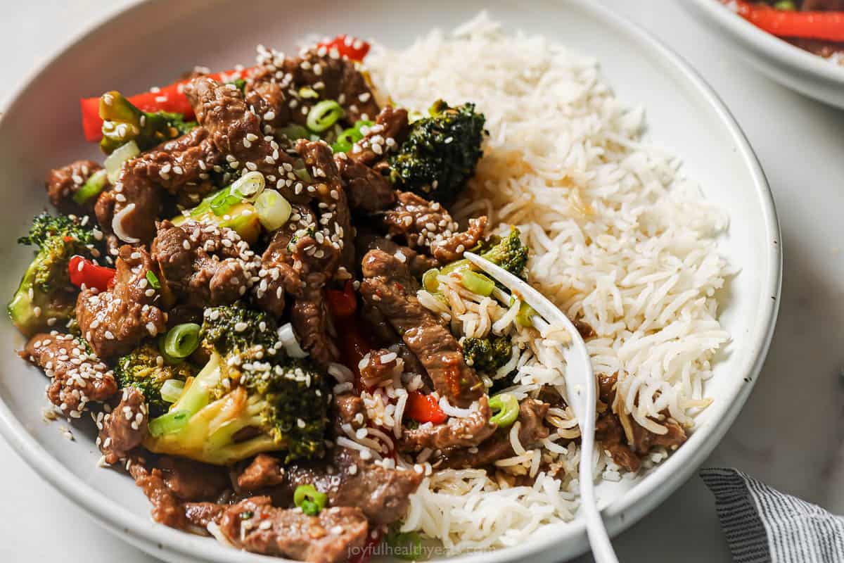Beef and Broccoli Stir Fry Recipe | Joyful Healthy Eats