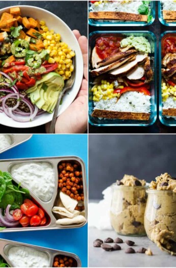 23 of the BEST Meal Prep Recipes for breakfast, lunch or dinner with a few dessert recipes snuck in there! Easy healthy recipes to prepare for the week that are guaranteed to keep you on track.