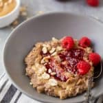 Healthy Peanut Butter & Jelly Oatmeal Recipe - web-5