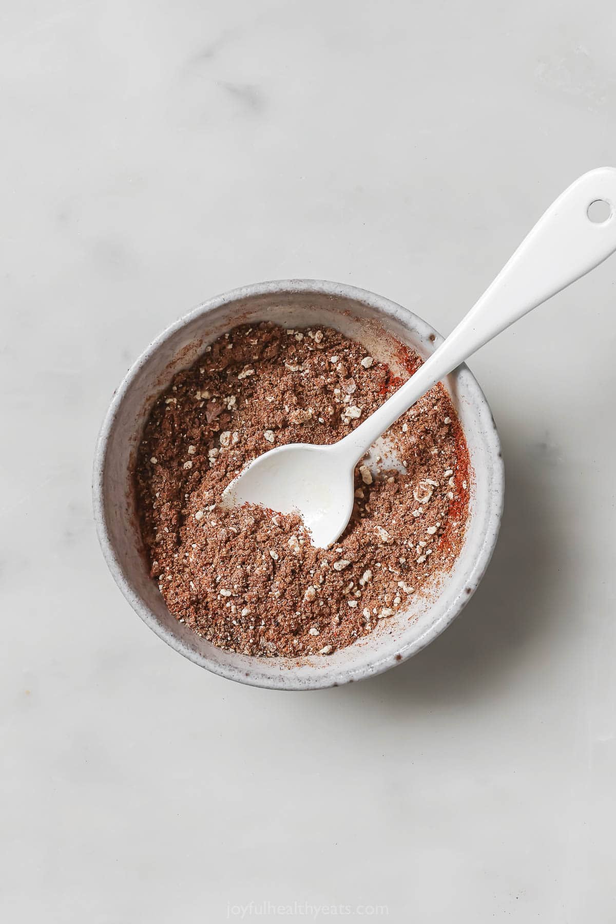 Spice mix in a bowl. 