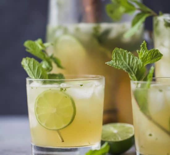 This Classic Mojito Recipe  made in a pitcher will be the hit of the party! It's easy, light and super refreshing for the summer!