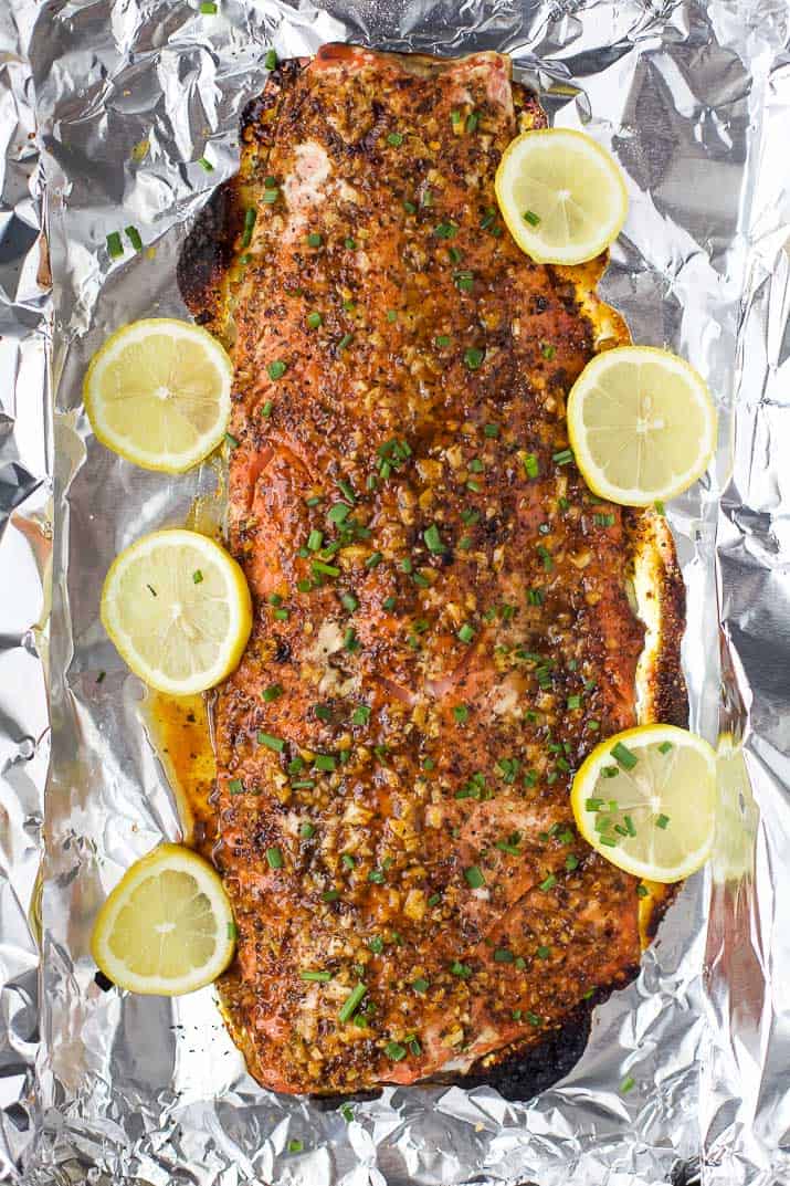 Honey Mustard Baked Salmon | The Best Baked Salmon Recipe