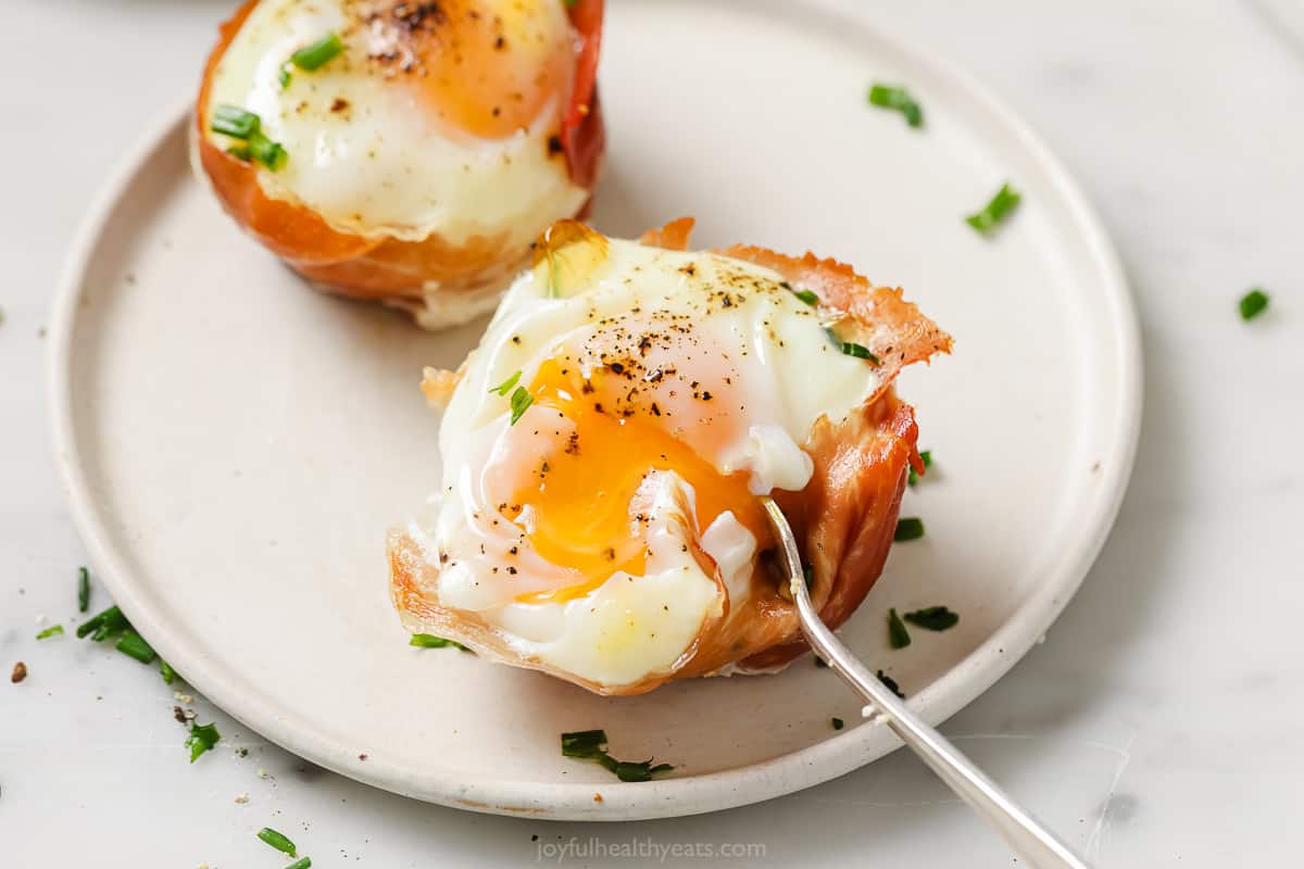 Baked Egg Cups Recipe | Happy Healthy Eating