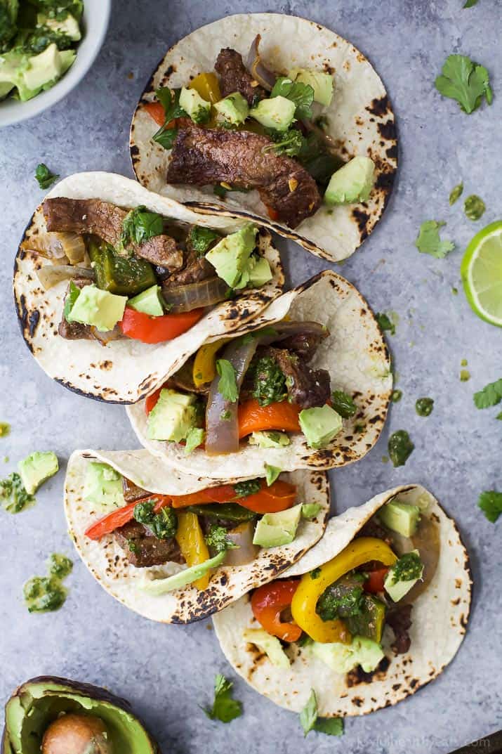 Image of Sheet Pan Steak Fajitas