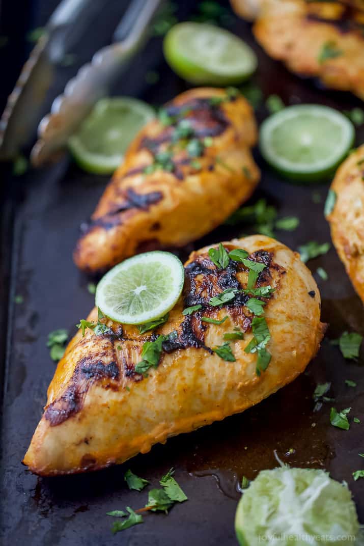Image of Thai Curry Grilled Chicken Breasts