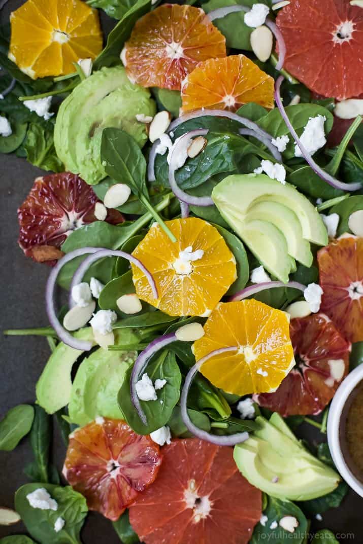 Winter Fruit Avocado Salad Recipe