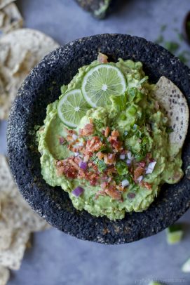 easy bacon guacamole