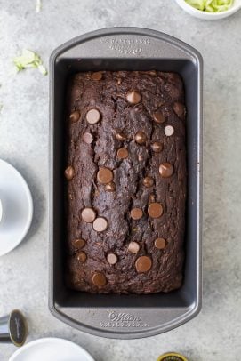 double chocolate zucchini bread