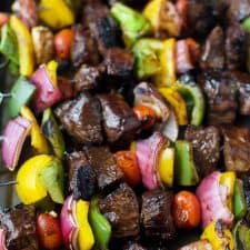 Grilled Balsamic Beef Kabobs-image