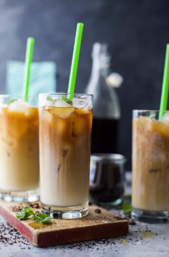 How to make the BEST Iced Coffee Cold Brew with a Sweet Cream finish. It's the perfect refreshing drink for the summer and a great start to your day!