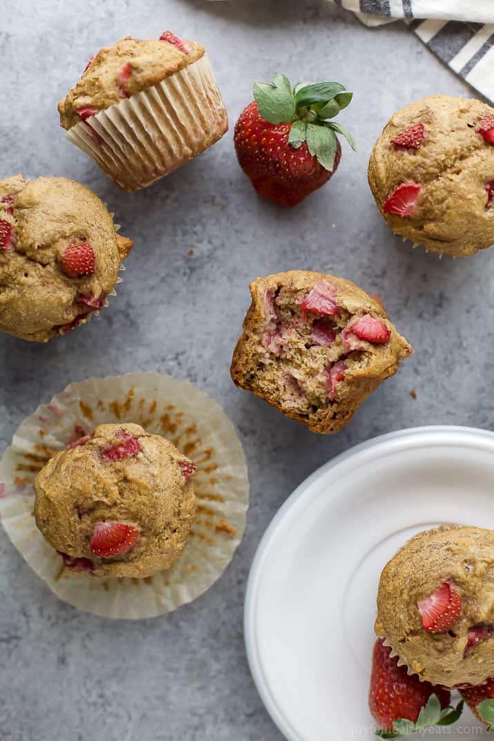 Image of Strawberry Breakfast Muffins