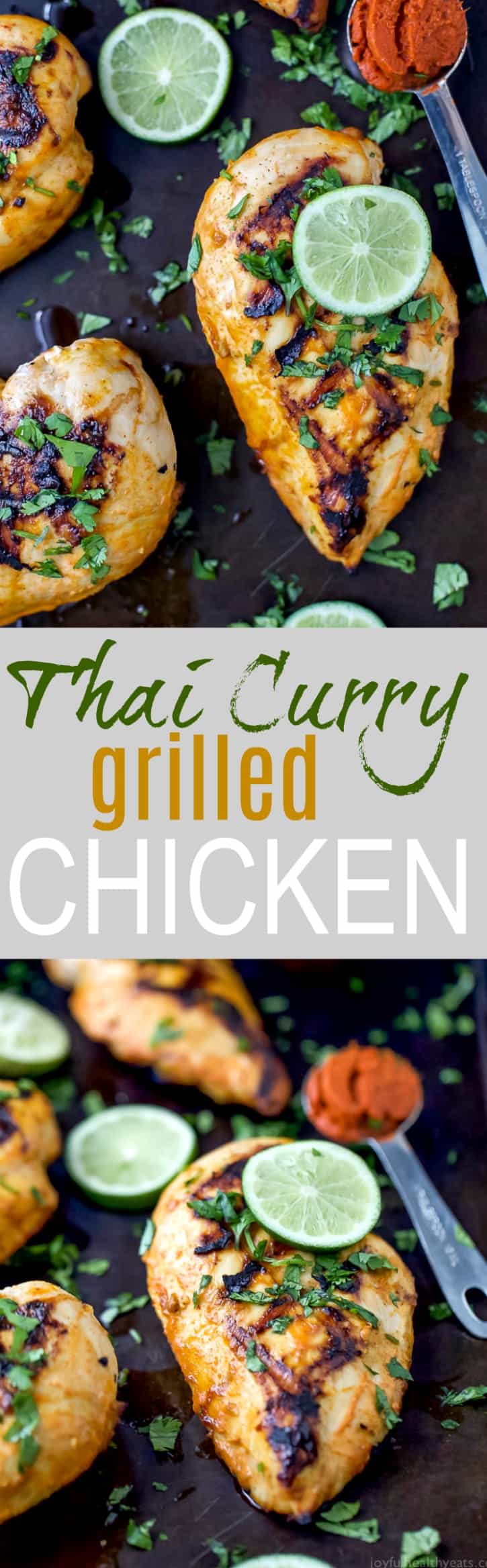 Title Image of Thai Curry Grilled Chicken