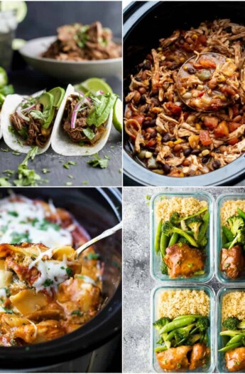 25 of the BEST Easy Crock Pot Recipes you need to make this fall! You'll love how fast and delicious these crock pot recipes are!