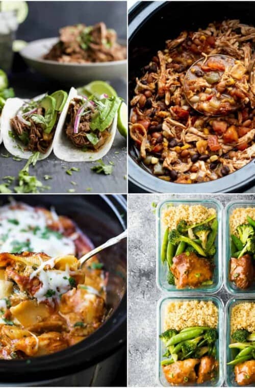 25 of the BEST Easy Crock Pot Recipes you need to make this fall! You'll love how fast and delicious these crock pot recipes are!