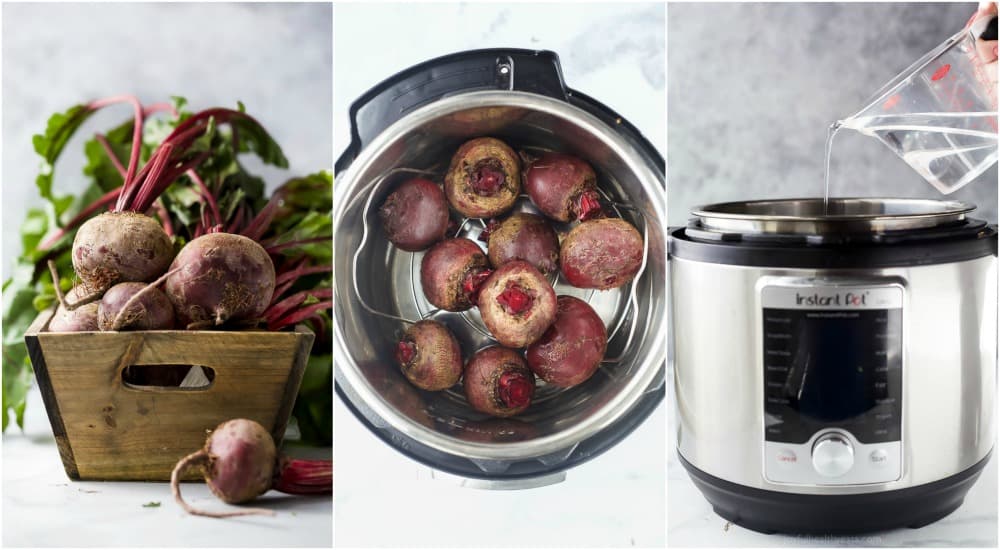 photos of how to make beets in the instant pot