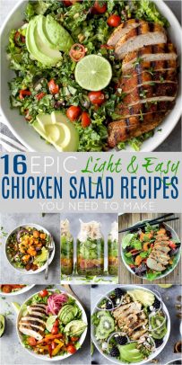 16 Easy & Healthy Chicken Salad Recipes You Need To Make!