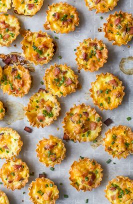 Easy Ham & Cheese Mini Quiches - Perfect for Easter Sunday Brunch!