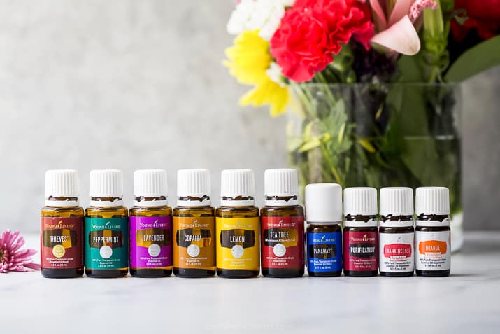 horizontal photo of 10 of the Best Essential Oils for Beginners