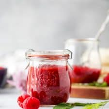 Homemade Raspberry Jam Recipe (Low Sugar &amp; No Pectin)-image