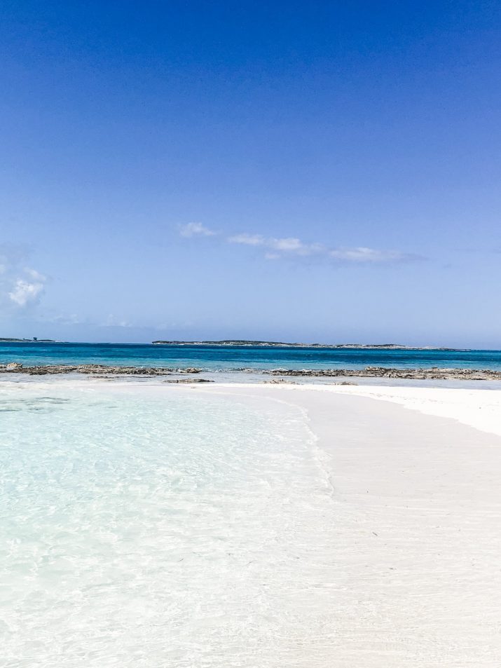 photo of beautiful beach in bahamas
