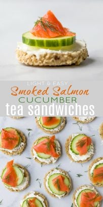 Smoked Salmon Cucumber Sandwiches Perfect for Mother's Day or Easter