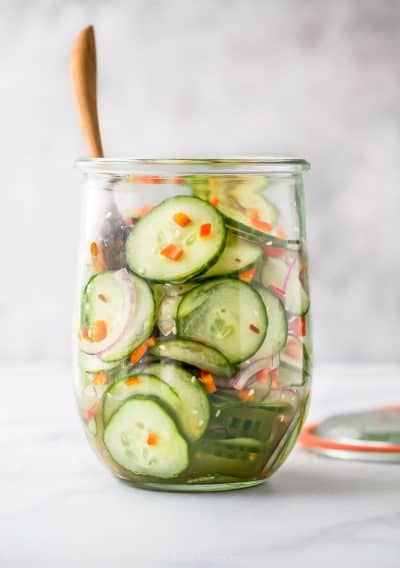 10 minute Easy Asian Cucumber Salad