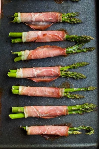 prosciutto wrapped asparagus