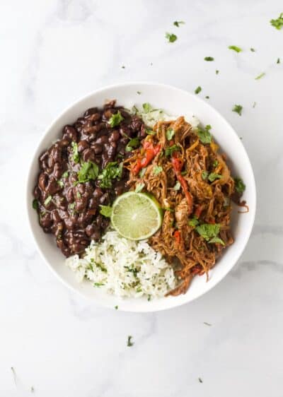 Crock Pot Ropa Vieja Shredded Beef