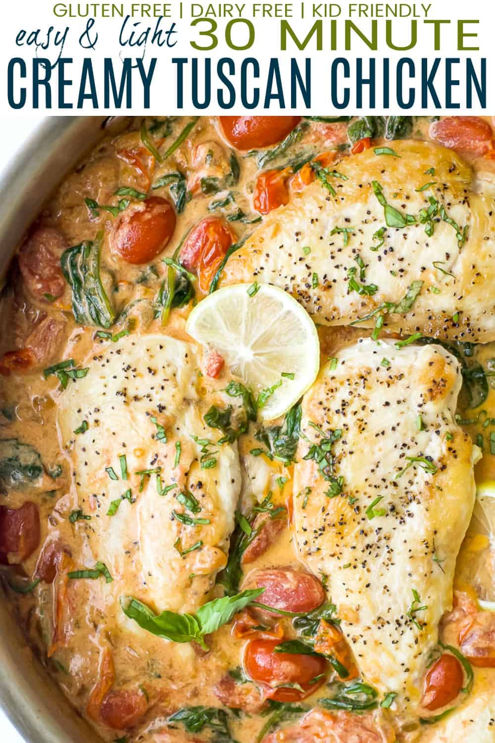 Creamy Tuscan Chicken Recipe | 30min Quick Dinner Idea!