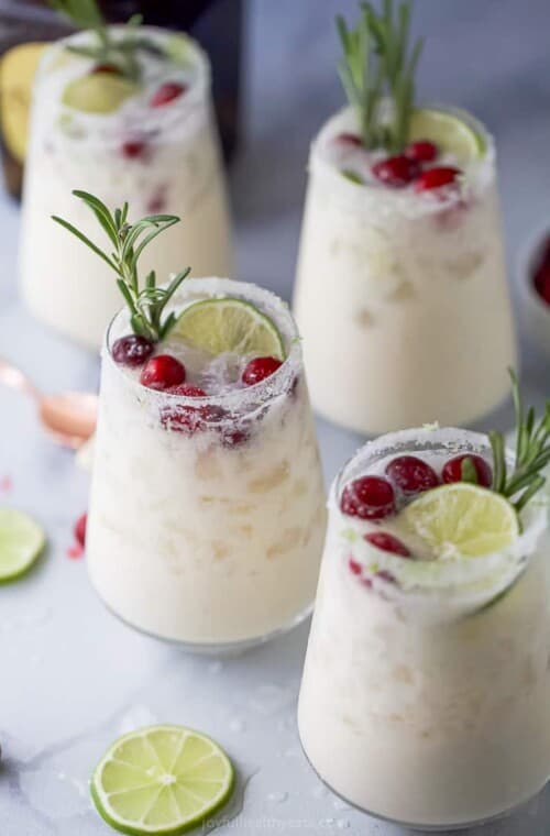 easy white christmas margarita pitcher recipe