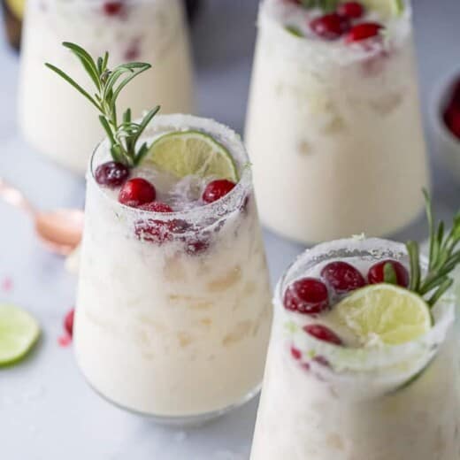 easy white christmas margarita pitcher recipe