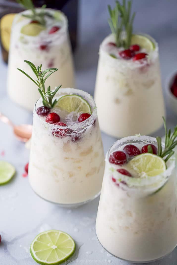 easy white christmas margarita pitcher recipe