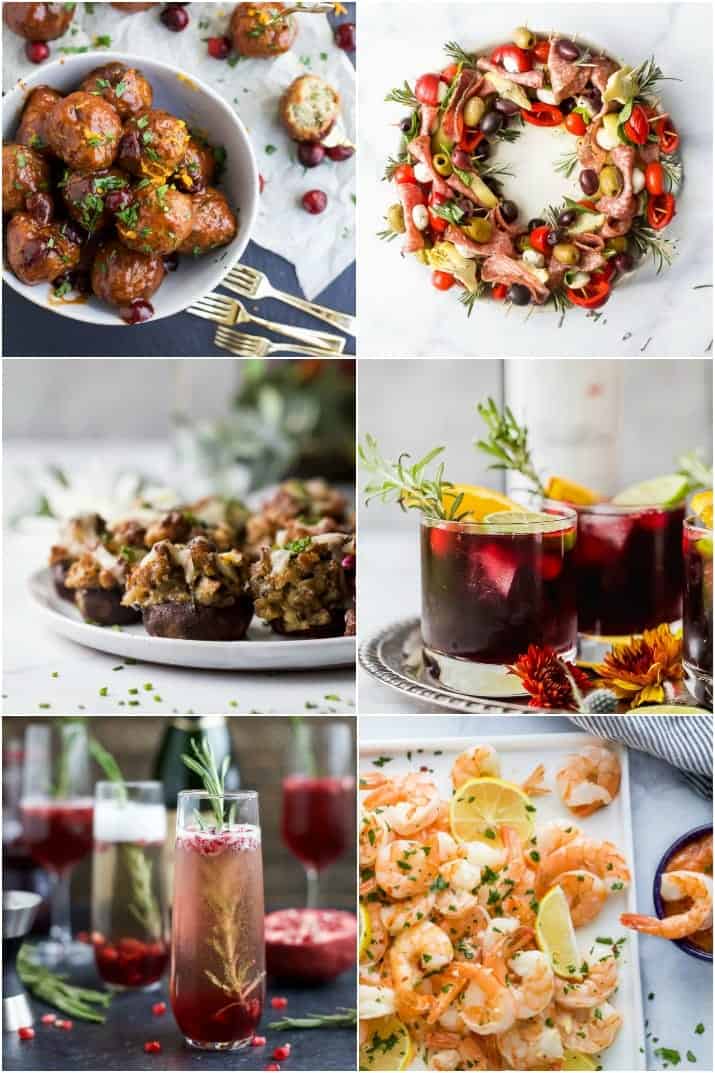 35 Best Appetizers and Cocktails for your Holiday Party