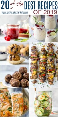 20 of the best healthy recipes from 2019 pinterest image