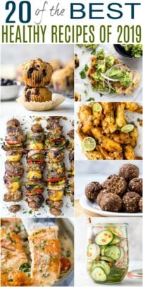 20 of the best healthy recipes of 2019 pinterest image