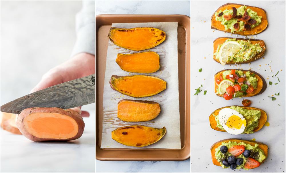 how to make sweet potato toast in the oven