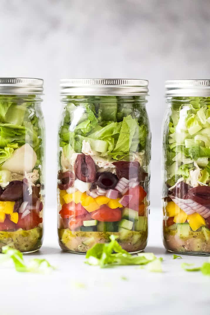 Salad in a Jar Recipes - Veggies Don't Bite