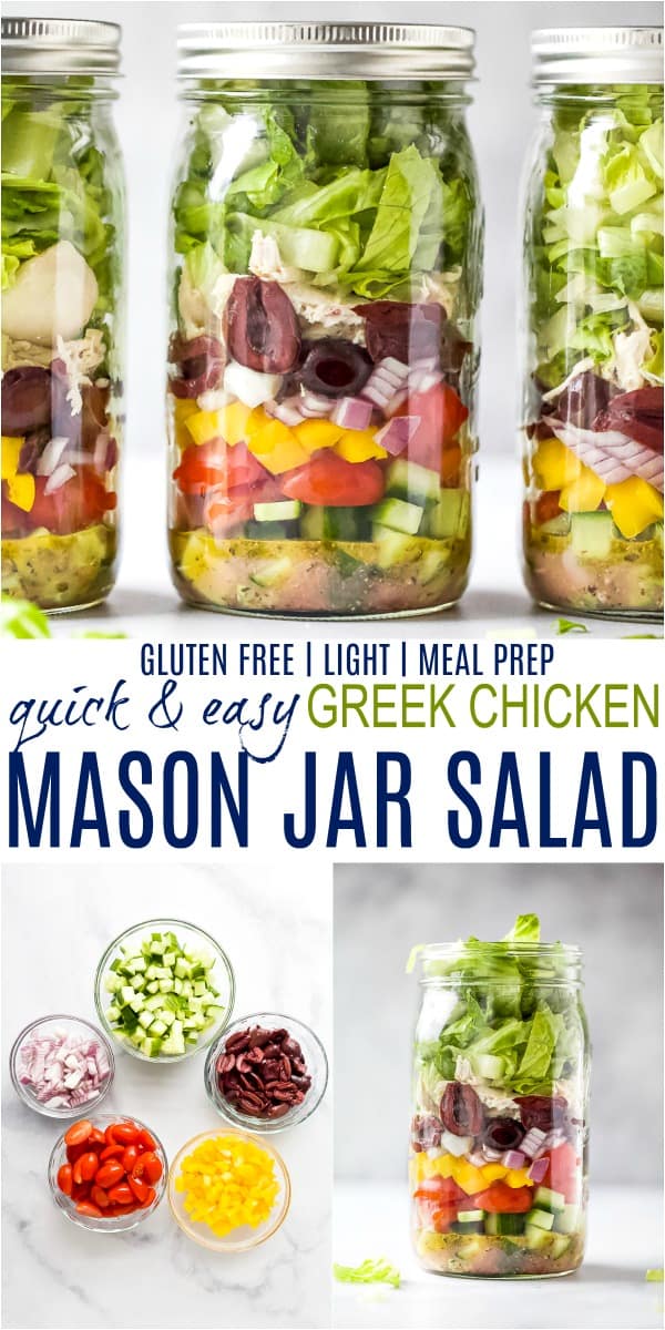 Easy Mason Jar Greek Salad Recipe :: Gluten-Free, Grain-Free, Dairy-Free -  Delicious Obsessions®